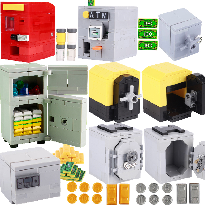 Kids Toys Vending Machine - MOC Safe Deposit Box Model Building