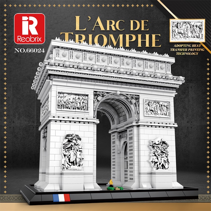 3381PCS Arc de Triomphe Model  - Kids Toys Paris บทวิจารณ์และราคา
