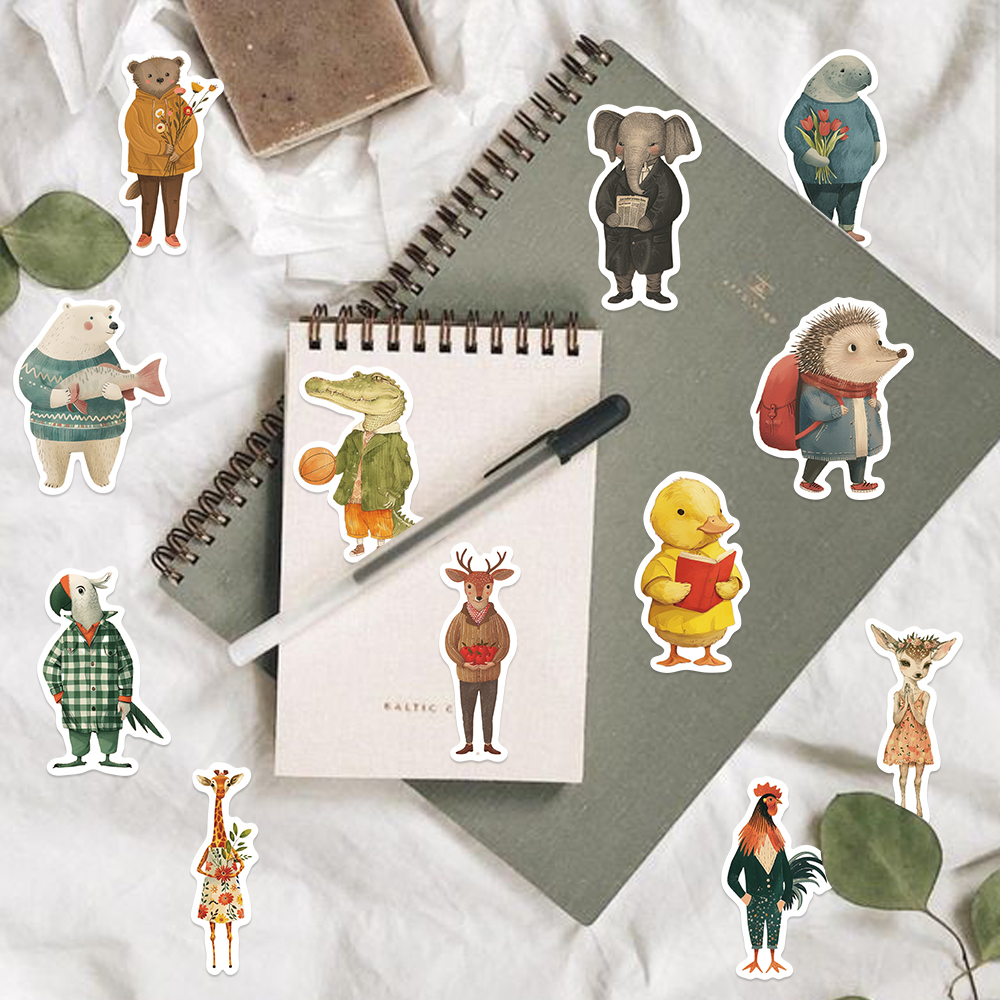 50pcs Vintage Animals Cliparts - Kids Toys Clipart บทวิจารณ์และราคา