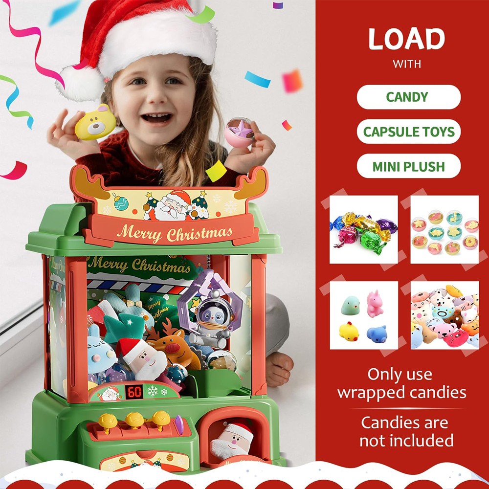 Christmas Claw Machine For Kid - Kids Toys Vending Machine บทวิจารณ์และราคา