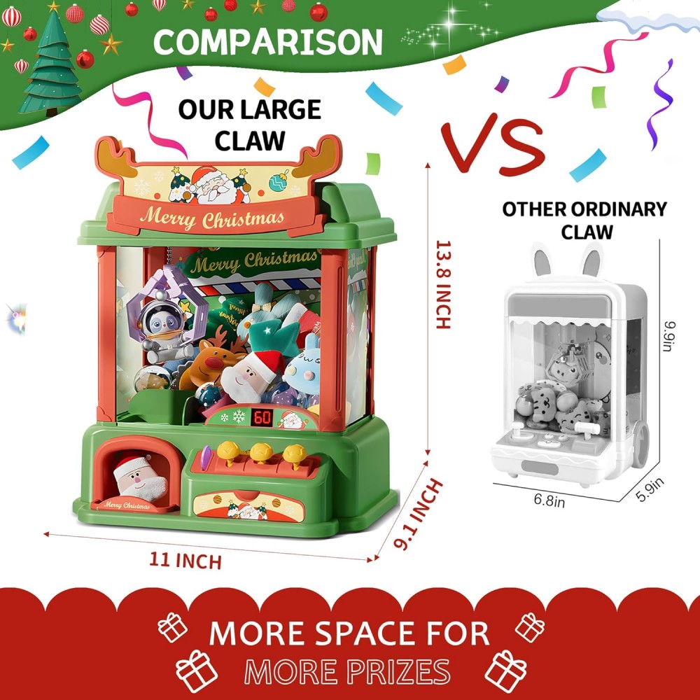 Christmas Claw Machine For Kid - Kids Toys Vending Machine บทวิจารณ์และราคา