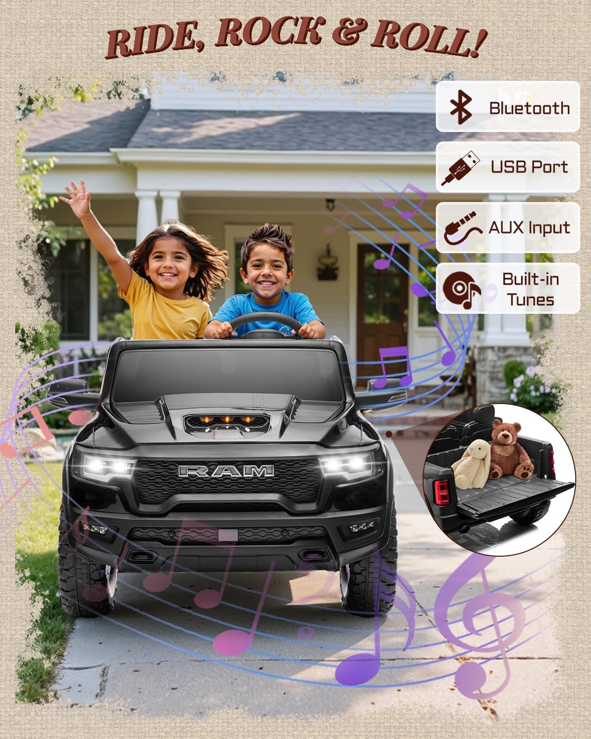 First Ride On 24V Ride on Toys - Kids Toys Big W บทวิจารณ์และราคา