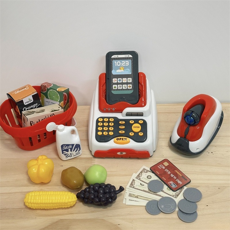 Cashier Toy Cash Register Play - Toy Cash Register บทวิจารณ์และราคา