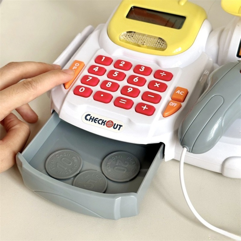 Cashier Toy Cash Register Play - Toy Cash Register บทวิจารณ์และราคา