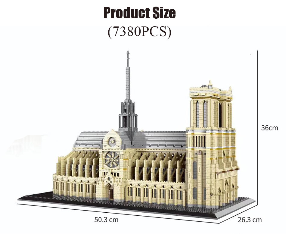 7380pcs+World Architecture Min - Kids Toys Paris บทวิจารณ์และราคา