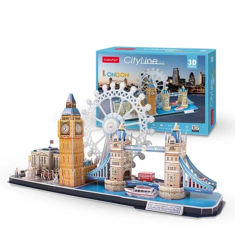 3D Puzzle Game DIY Toy Paper M - Kids Toys Paris บทวิจารณ์และราคา