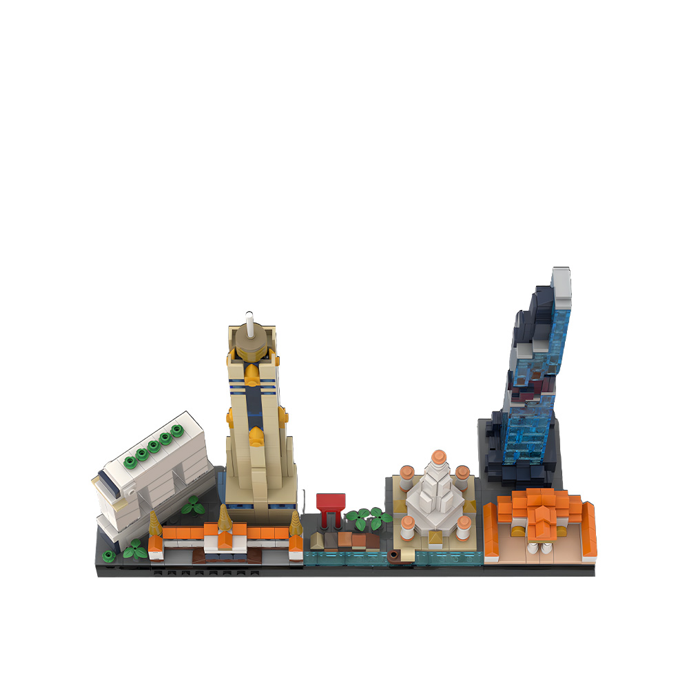 MOC Bangkok Skyline Building B - Kids Toys Bangkok บทวิจารณ์และราคา