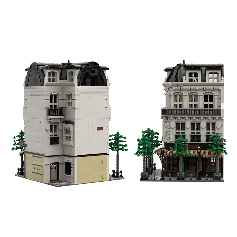 4204pcs MOC Paris Boulangerie  - Kids Toys Paris บทวิจารณ์และราคา