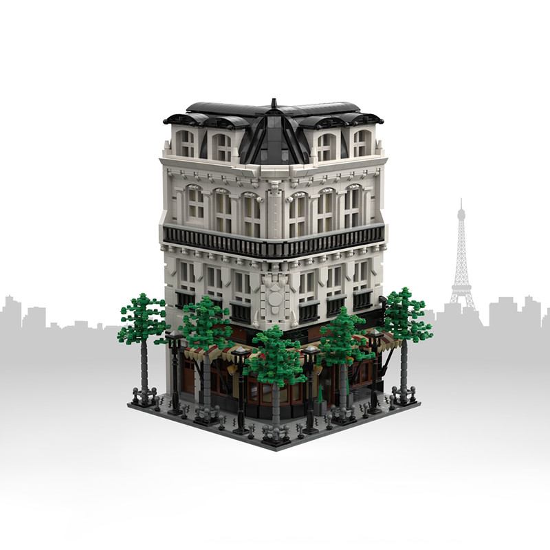 4204pcs MOC Paris Boulangerie  - Kids Toys Paris บทวิจารณ์และราคา
