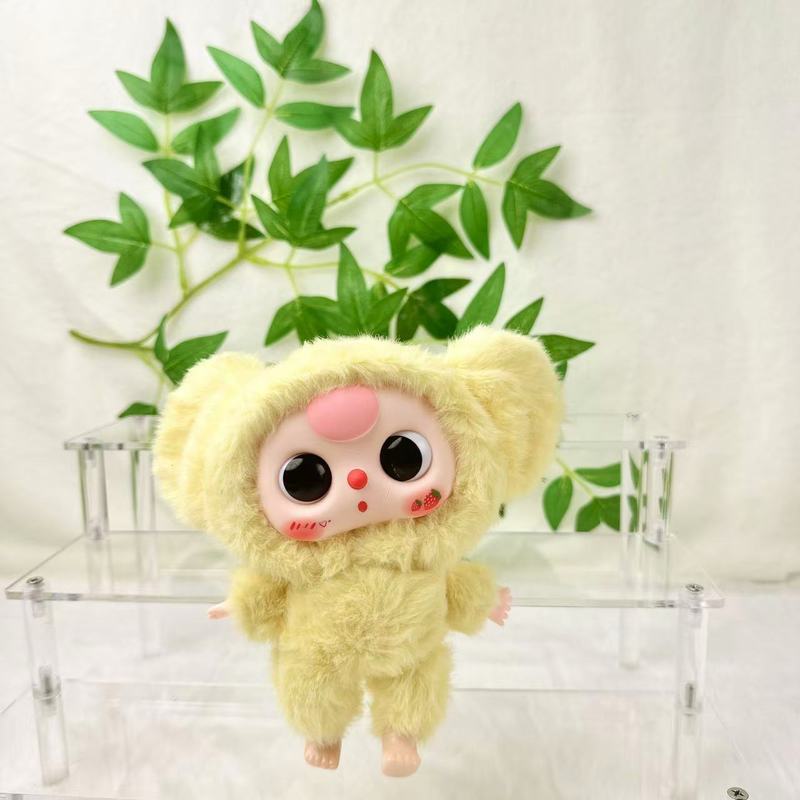 Cute Fluffy Mini Plush Vinyl F - Kids Toys Bag บทวิจารณ์และราคา