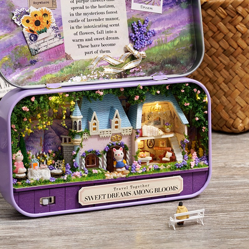 DIY Miniature Tin Box Theater  - Kids Toys Paris บทวิจารณ์และราคา
