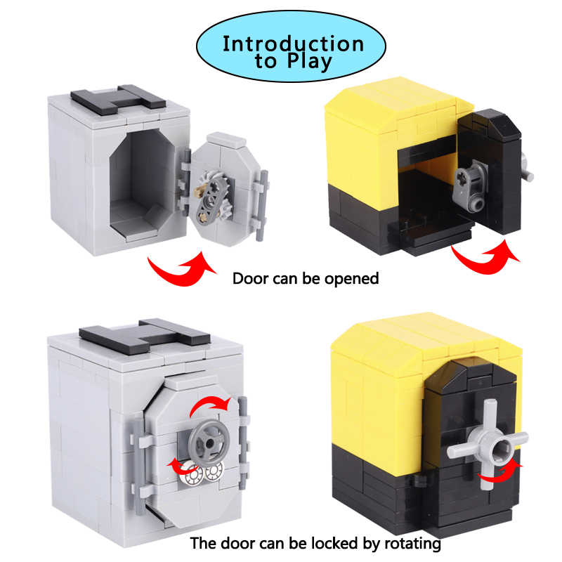 MOC Safe Deposit Box Model Bui - Kids Toys Vending Machine บทวิจารณ์และราคา