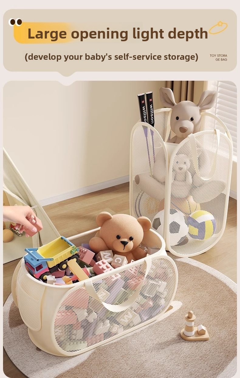 1/2pcs Home Storage For Dirty  - Kids Toys Bag บทวิจารณ์และราคา