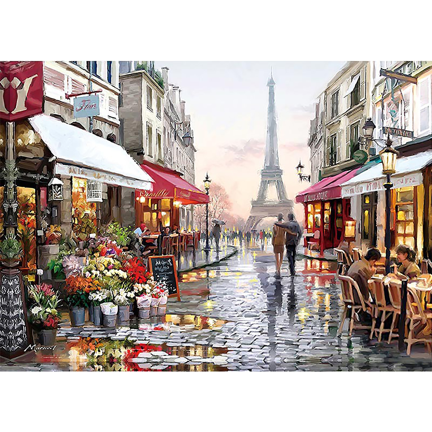 1000 Pieces Paris street Jigsa - Kids Toys Paris บทวิจารณ์และราคา