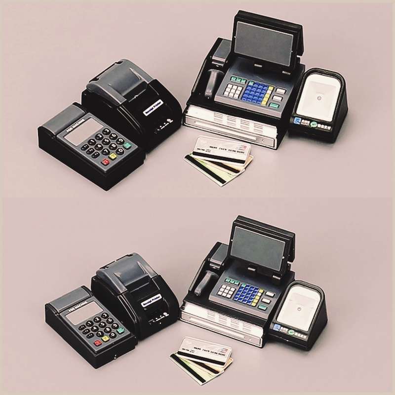 1Set Mini Cash Register Card M - Toy Cash Register บทวิจารณ์และราคา