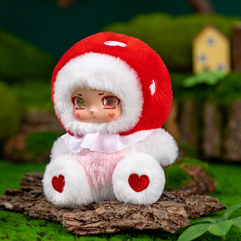 14cm Mushroom Girl Vinyl Plush - Kids Toys Bag บทวิจารณ์และราคา