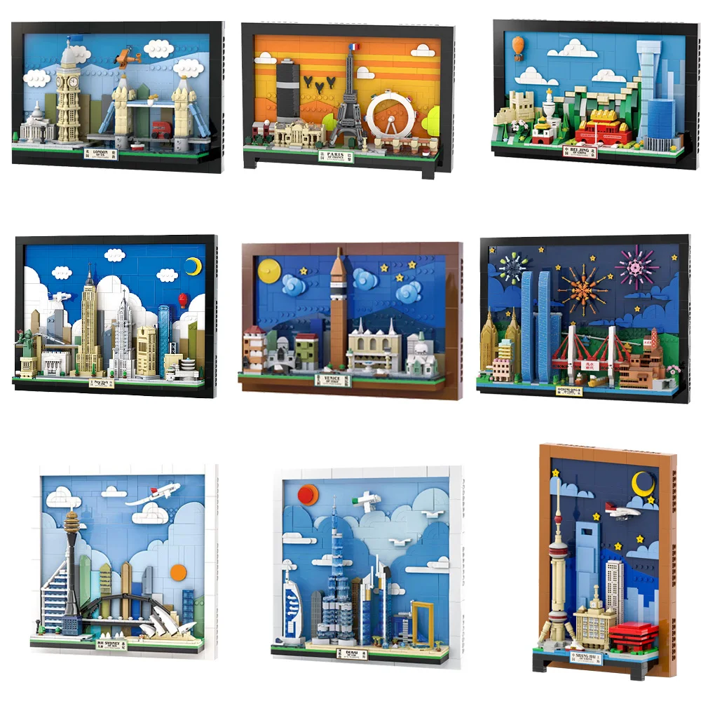 City View Building Blocks Post - Kids Toys Paris บทวิจารณ์และราคา