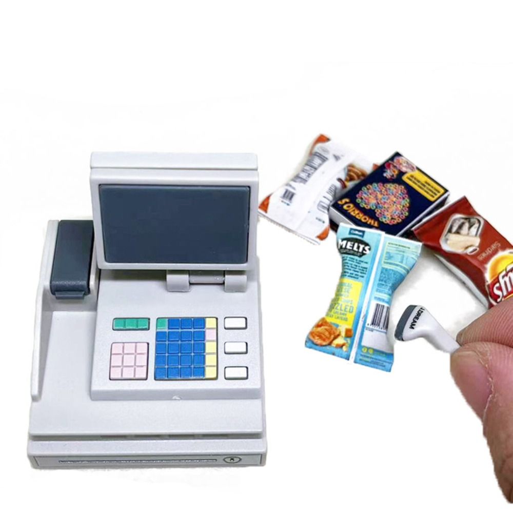 1:6/1:12 Scale Dollhouse POS M - Toy Cash Register บทวิจารณ์และราคา