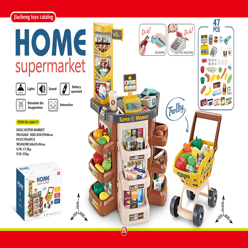 Simulation Food Vending Counte - Toy Cash Register บทวิจารณ์และราคา