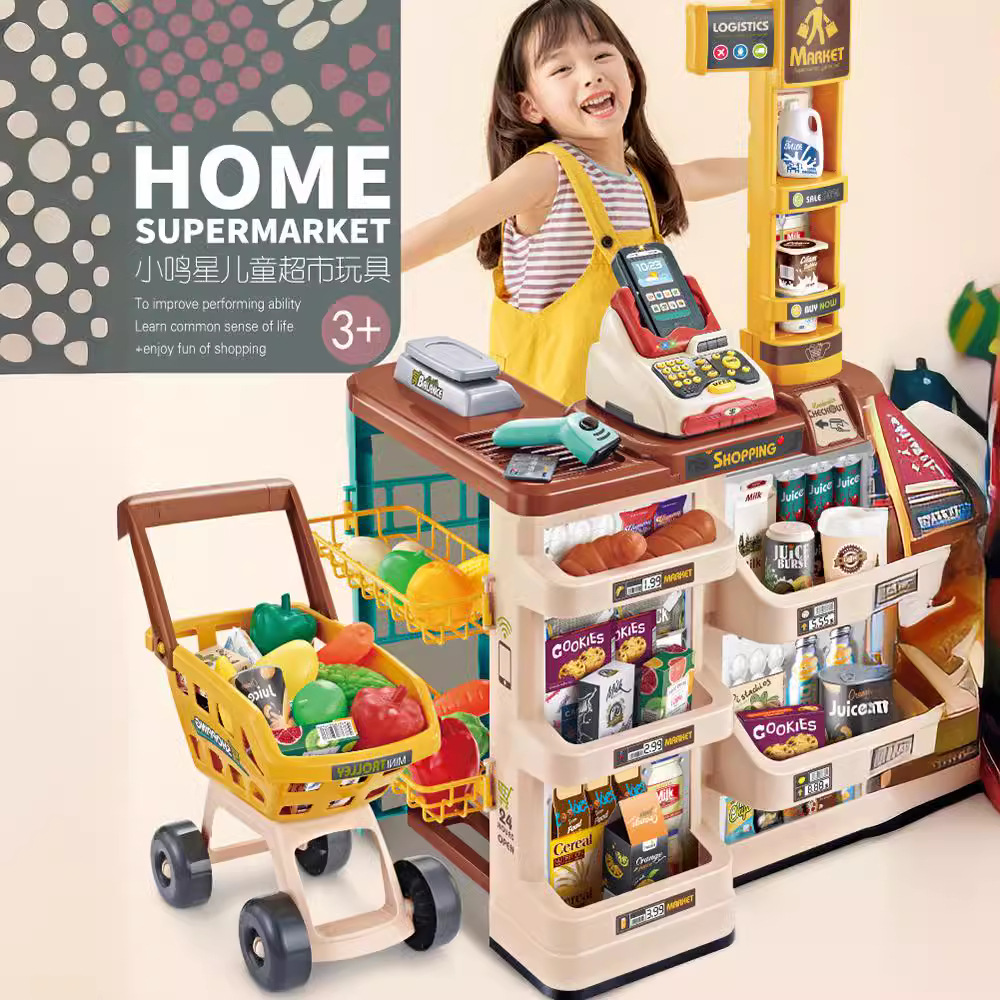 Simulation Food Vending Counte - Toy Cash Register บทวิจารณ์และราคา