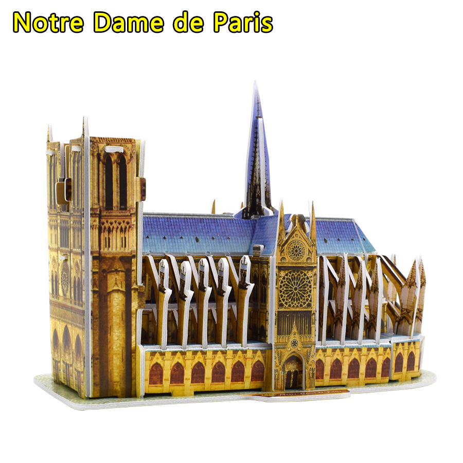 3D Puzzle Notre Dame De Paris  - Kids Toys Paris บทวิจารณ์และราคา