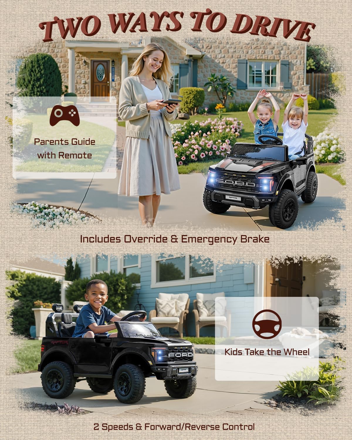 First Ride On 24V Ride on Toys - Kids Toys Big W บทวิจารณ์และราคา