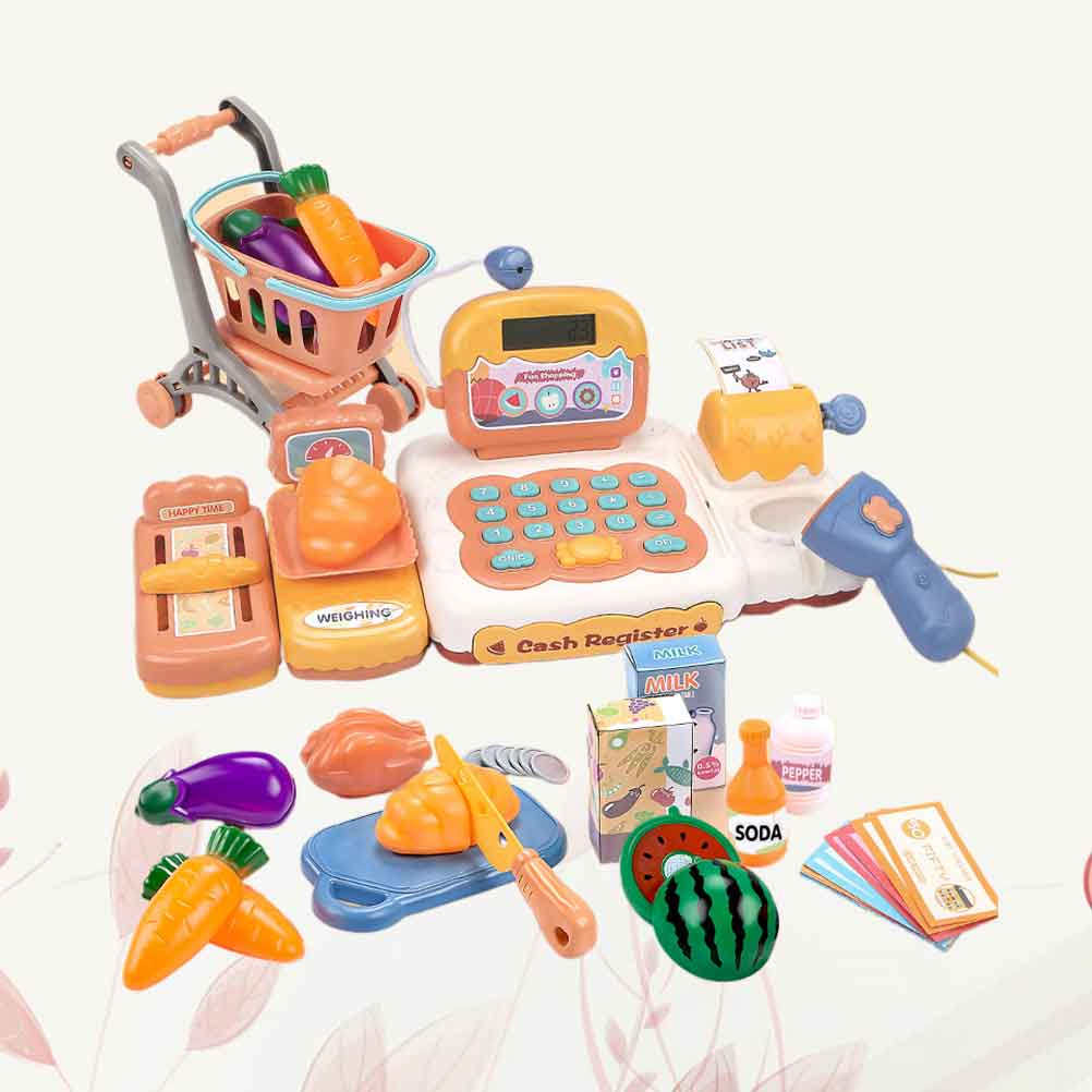 1Set Cash Register Simulation  - Toy Cash Register บทวิจารณ์และราคา