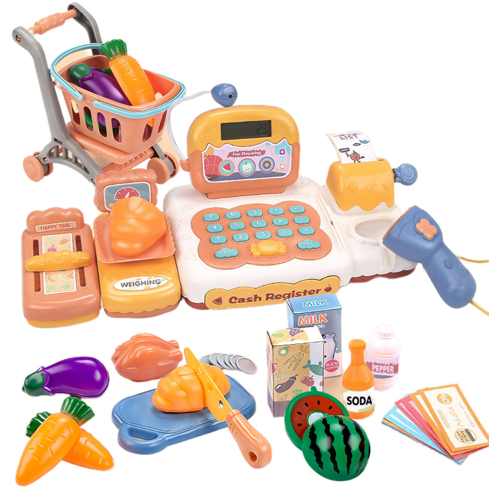 1Set Cash Register Simulation  - Toy Cash Register บทวิจารณ์และราคา