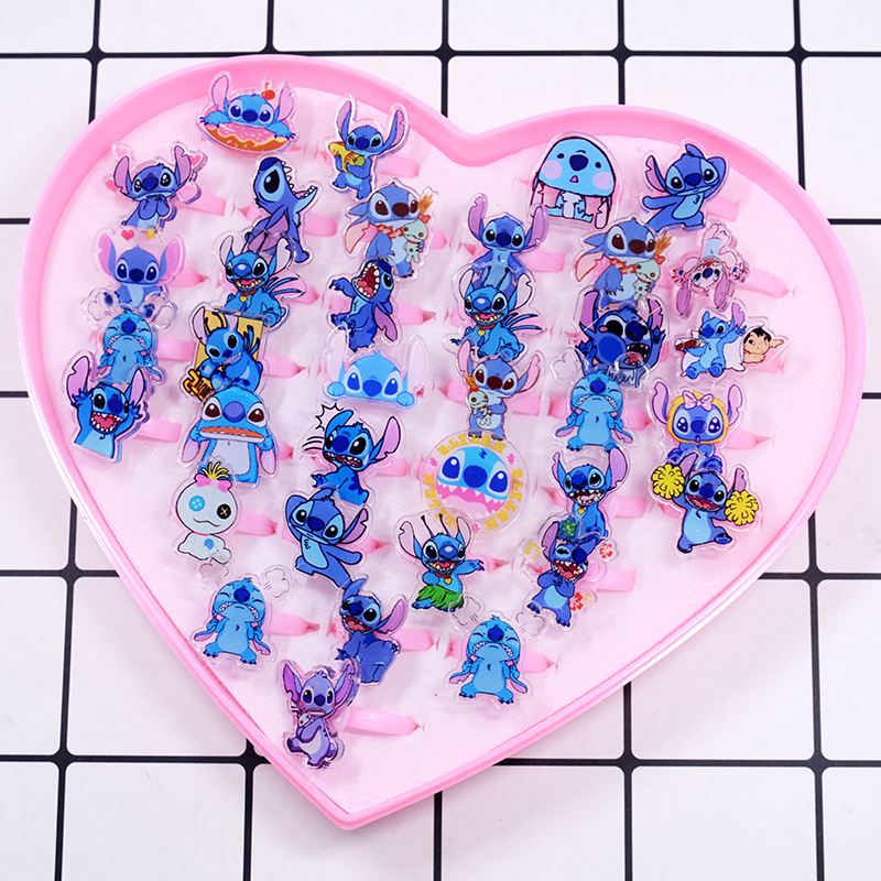 Stitch Acrylic Ring 10/20pcs K - Kids Toys Usa บทวิจารณ์และราคา