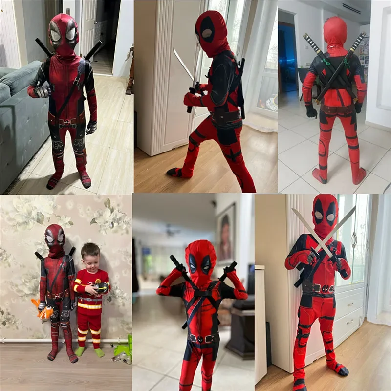 3-12Y Kids Deadpool Costume wi - Kids Toys Bag บทวิจารณ์และราคา
