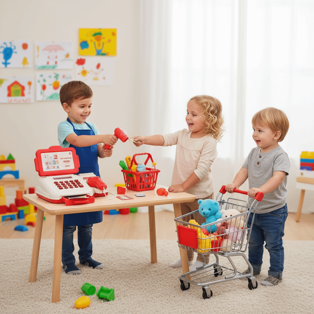 Puzzle Simulation Supermarket  - Toy Cash Register บทวิจารณ์และราคา
