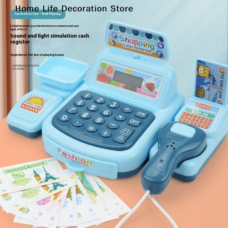 1 Set Electronic Game Lighting - Toy Cash Register บทวิจารณ์และราคา