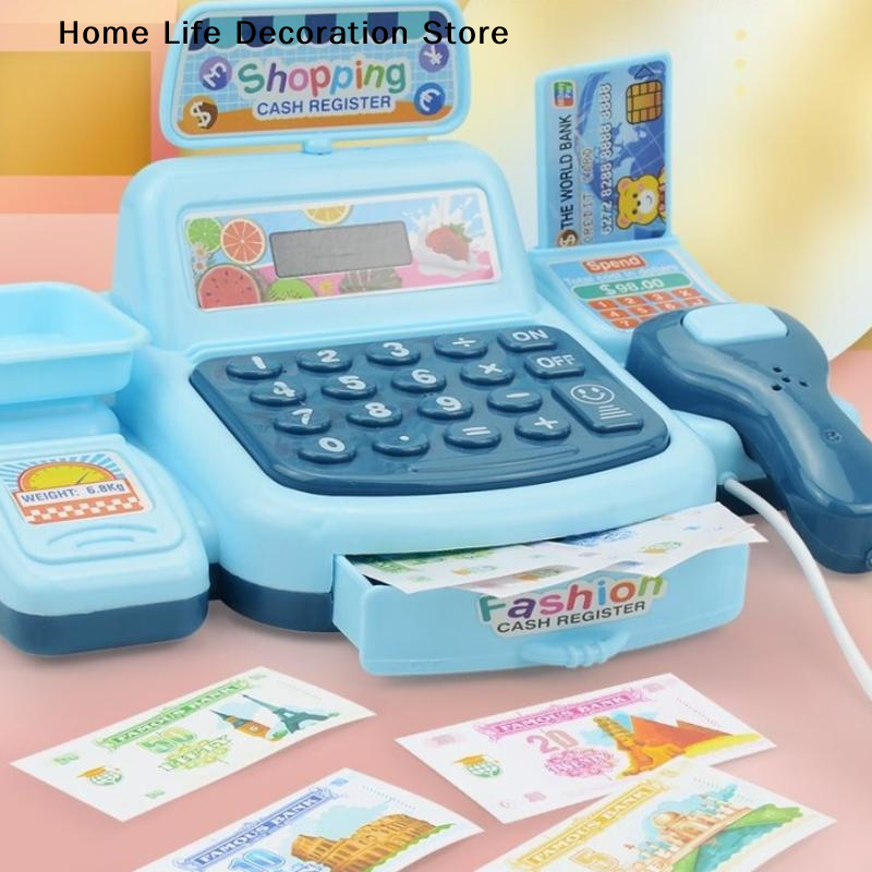 1 Set Electronic Game Lighting - Toy Cash Register บทวิจารณ์และราคา
