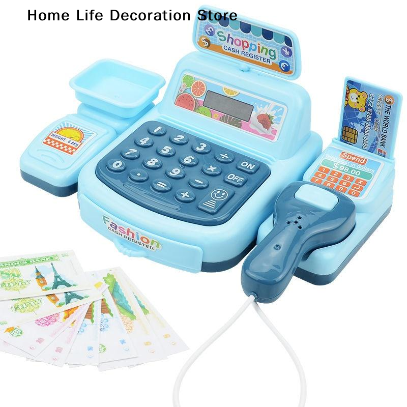 1 Set Electronic Game Lighting - Toy Cash Register บทวิจารณ์และราคา