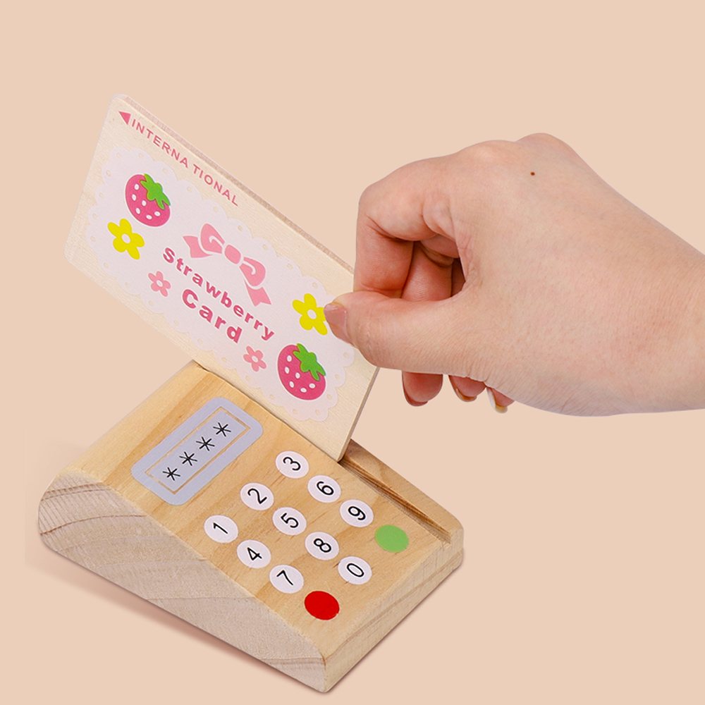 Wooden cash register Toys Chil - Toy Cash Register บทวิจารณ์และราคา
