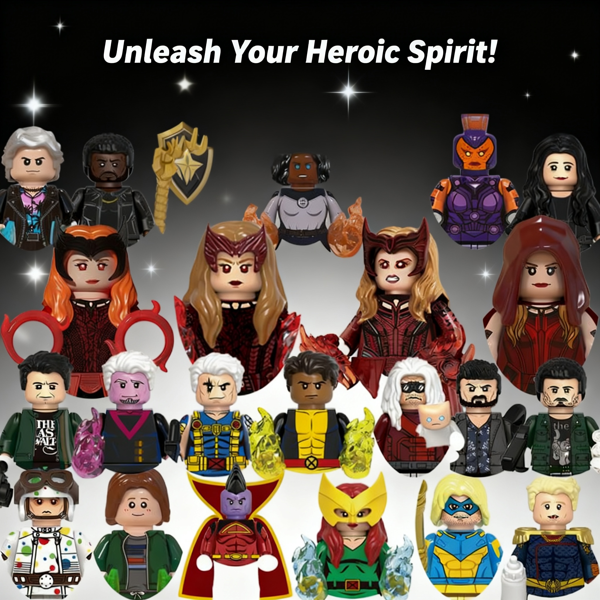 New Wanda Mini Action Figures  - Kids Toys Usa บทวิจารณ์และราคา