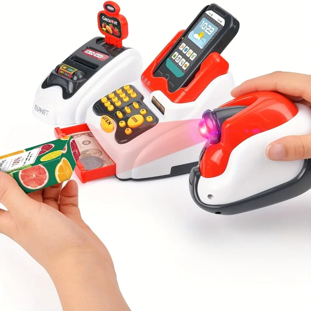 33PCS Toy Cash Register for Ki - Toy Cash Register บทวิจารณ์และราคา