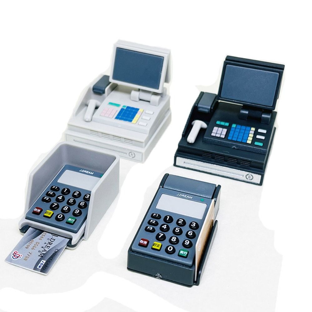 DIY Dollhouse POS Machine Play - Toy Cash Register บทวิจารณ์และราคา